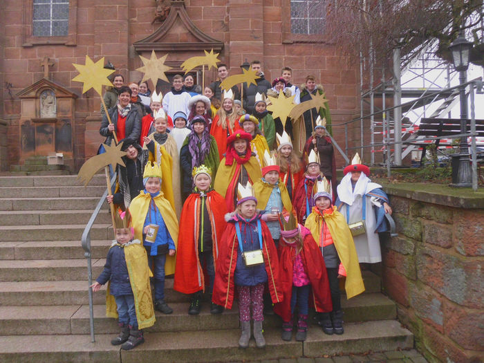 Sternsinger Schröck Gesamtaufnahme